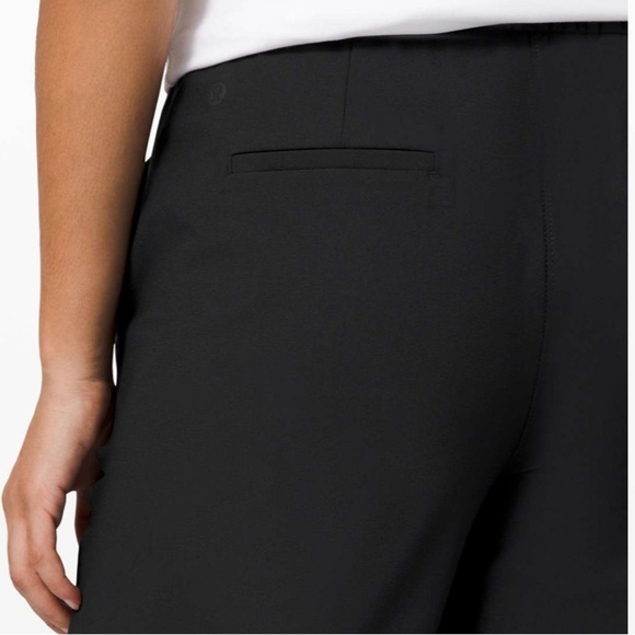 Lululemon Black Your True Trouser 7/8 Pant Size 6 - Picture 11 of 15